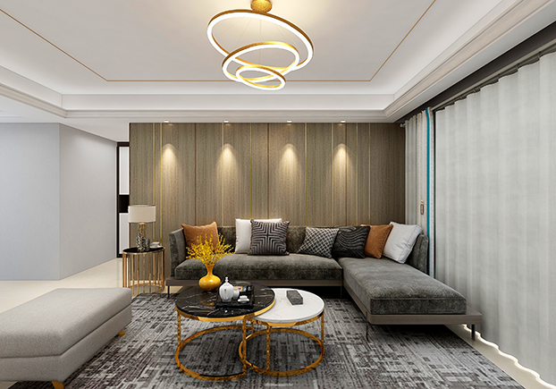 100㎡裝出四房輕奢風(fēng)，簡直美得不像話