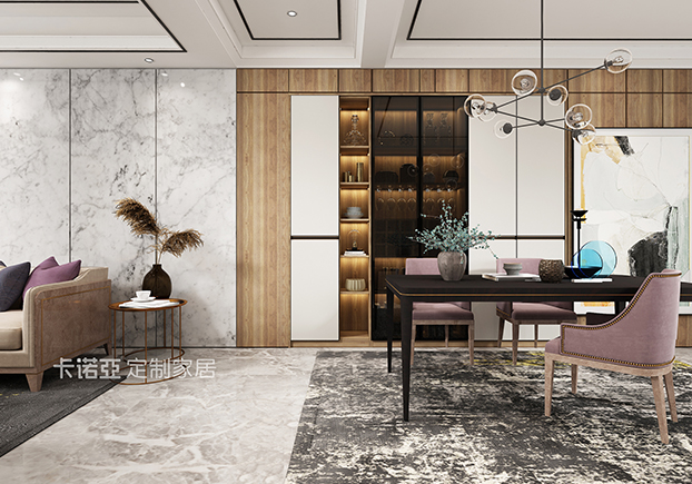 110㎡小清新風(fēng)，衣帽間好高端大氣