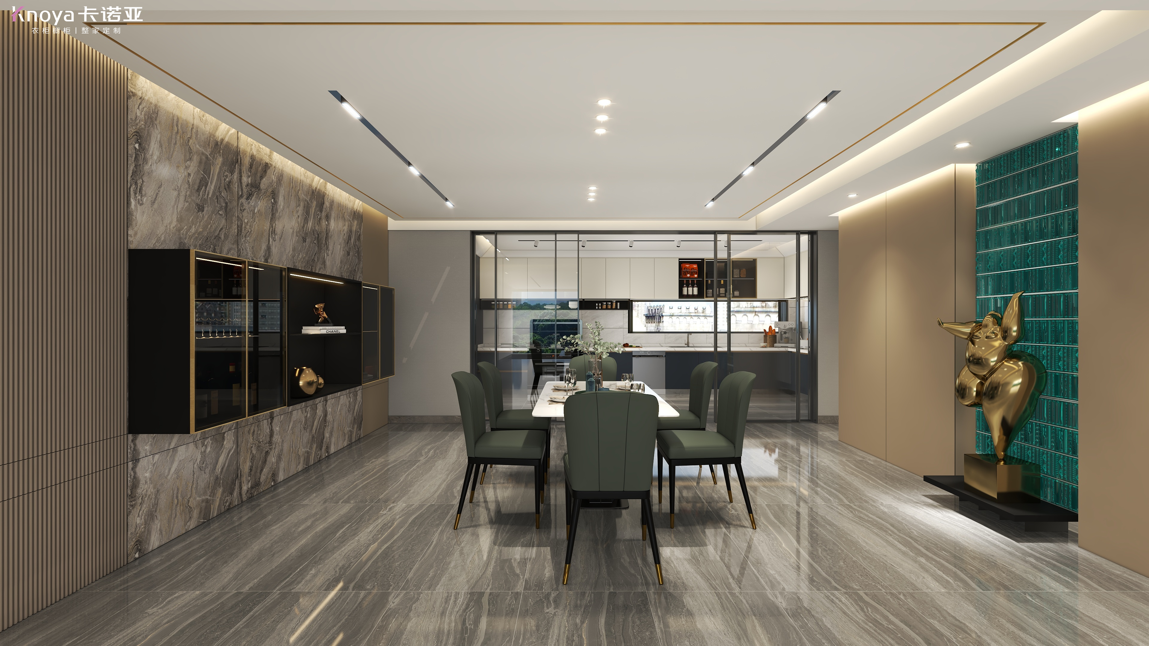 236㎡三房，主臥超大不說，還有一間絕美影音室?