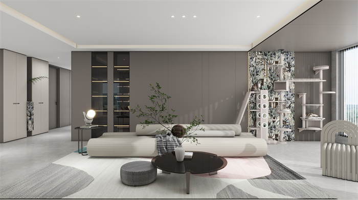 整家定制方案，全屋空間一體化設計、一站式配齊